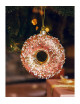 Ornament Donut | goud/roze