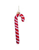 Ornament Zuurstok | rood/wit