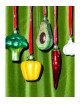 Ornament Avocado | groen