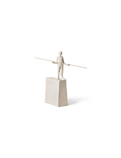 Beeldje/Sculptuur Astro Weegschaal H28 | wit