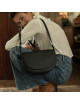 Handtas Soma Half Moon | zwart
