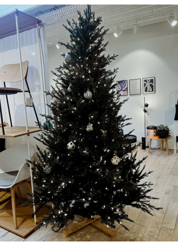 Nordic Kerstboom met Lichtjes | donkergroen