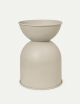 Bloempot Hourglass | large/cashmere