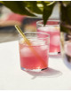 SIP Cocktail Herbruikbare Glazen Rietjes (4 stuks) | opaque mix