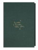 Kerstkaart | twinkle twinkle little star/donkergroen