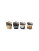 70's Ceramics Eierdopjes (set van 4) | granite