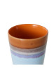70's Ceramics Latte Mug | ash