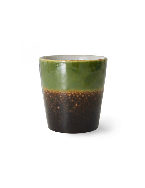 Ceramic 70's Koffiebeker | algae