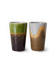 Ceramic 70's Thee Mokken (set van 2) | fuse