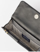 Pau's Portemonnee | zwart geweven classic leder