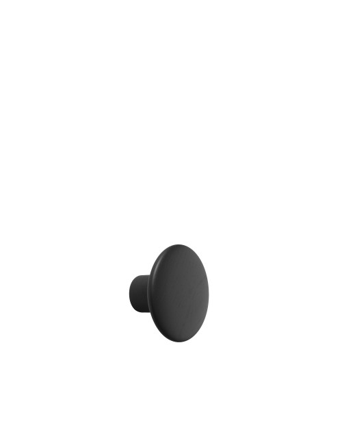 The Dots Ø9cm | small black