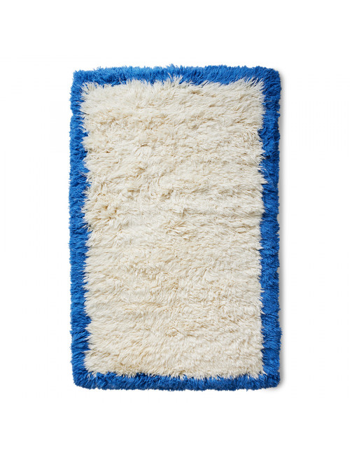 Fluffy Tapijt Blue Corner | 170 x 280 cm