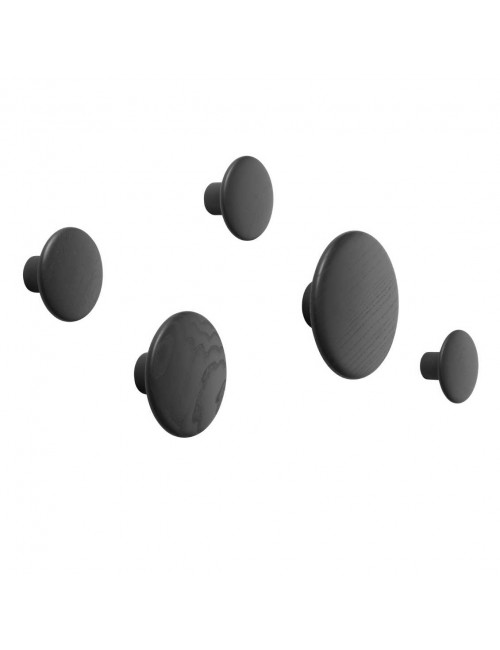 The Dots (set of 5) | black