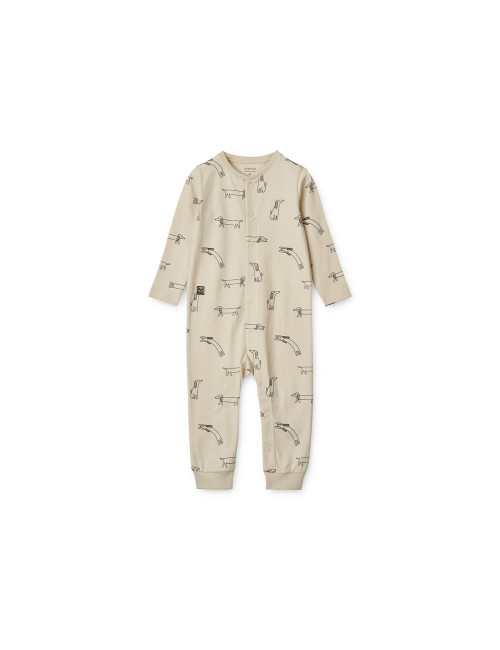 Birk Pyjama | dog/sandy