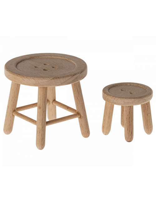 Tafel en Krukje Set Muis