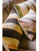 Gestreept Velvet Kussen (30x50) | sunkissed