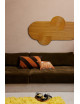 Gestreept Velvet Kussen (60x40) | september