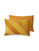 Gestreept Velvet Kussen (60x40) | april