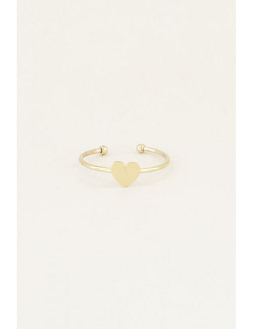 Ring Goud | hartje