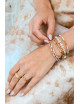 Armbandje King George | goud