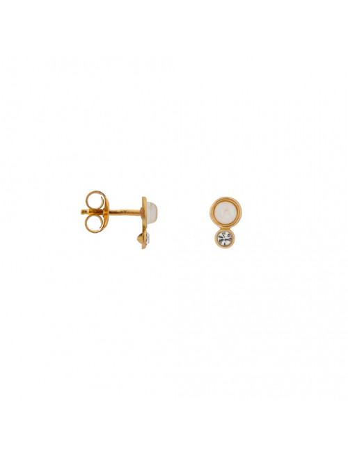 Stud Ocean Diamond (per stuk) | goud