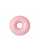 Oorbel Donut | goud/light pink