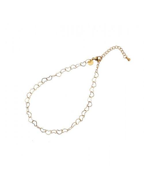 Enkelbandje Goud | hartjes