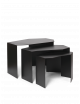 Shard Cluster Tables (set of 3) | black