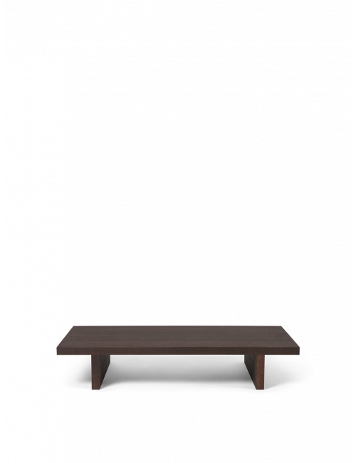 Bijzettafel Kona Laag 78cm | donker eik