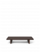 Bijzettafel Kona Laag 78cm | donker eik