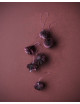 Papieren Ornamenten (set van 6) | burgundy