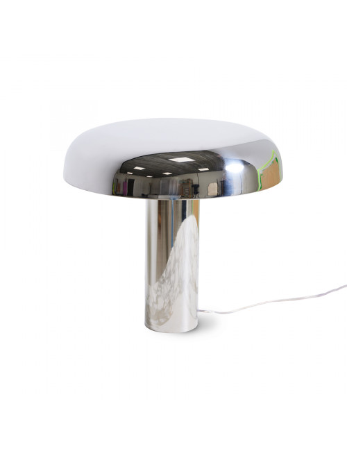 Mushroom Tafellamp | chrome