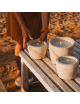 Outdoor Urban Candle Ecru | small / neutral