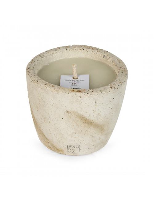 Outdoor Urban Candle Ecru | medium/neutral