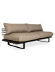 Aluminium Outdoor Lounge Sofa | charcoal