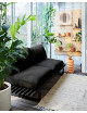 Outdoor Lounge Sofa Cushion Set | black