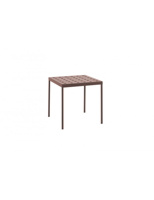 Balcony Dining Table 75 x 76cm | iron red