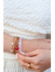 Armbandje Twisted Stripes | goud