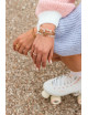 Armbandje White Clover | goud