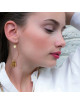 Asymmetrische Oorbellen Goud | st tropez