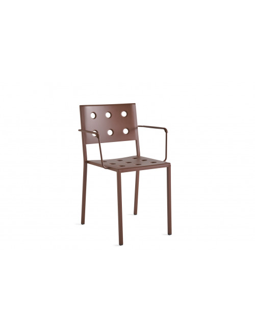Balcony Dining Armchair | iron red