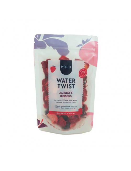 Pineut Pouchbag | aarbei/hibiscus bio