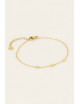 Armband Goud | 3 hartjes