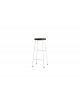 Cornet Bar Stool | cream white/smoked oak