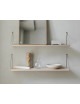 Library Shelf 20x80cm | white oak