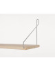Library Shelf 20x80cm | white oak