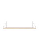 Library Shelf 20x80cm | white oak