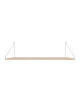 Library Shelf 27x80cm | white oak