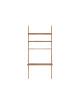 Shelf Library H1852 W80 | desk section/oak
