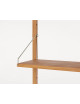 Shelf Library H1852 W80 | desk section/oak